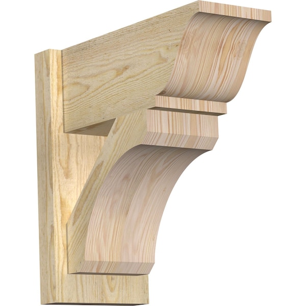 Ekena Millwork Legacy Traditional Rough Sawn Outlooker, Douglas Fir, 8"W x 18"D x 18"H OUT08X18X18LEC01RDF - main